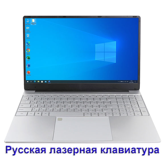 15.6" Laptop 1080P Gaming Notebook Intel Celeron N5095 4 Core 12G RAM 1TB SSD Full Size Backlit Keyboard Fingerprint WiFi BT4.0