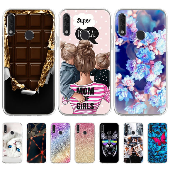 Soft TPU Phone Case For Tecno Camon 11 Pro Camon11 11Pro Silicone Back Cover Painted Bumper Bag Shockproof Luxury Coque Funda