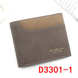 New Wallet Leather Wallet Men&#39;s Short Wallet Hot Sale Retro Multi-card Short Wallet Multifunctional PU Waterproof Wallet