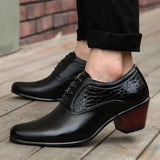 High Quality Men's Luxury Brand Shoes High Heels Men Wedding Shoes Non-slip Mens Dress Shoes 2023 Classic Designer Sneakers G16