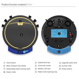 MI Robot Vacuum Cleaner Smart APP Remote Control Cleaning Machine 2800PA Floor Sweeping Wet Dry Vacuum Cleaner Home