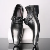 Men Dress Shoes Formal Wedding Men Leather Shoes Business Office Oxfords For Men