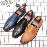 Shoes Men Genuine Leather Luxury Brand Mens Loafers Moccasins Comfortable Zapatos De Hombre Plus Size Classic Mens Dress Shoe