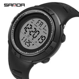 Fashion Sanda Brand Outdoor Sport Watch Men Multifunction Watches Alarm Clock Countdown Waterproof Military Digital Reloj Hombre