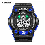 Sports Men's Watch Multifunction Military Man Alarm Clock Big Electronic Digital Male Wrist Watches Waterproof Week Date Sport