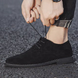 High Quality Brand Leather Men Shoes Autumn Winter Work Safety Shoes Fashion Casual Men Shoes Moccasins Oxford Shoes Size 39-46