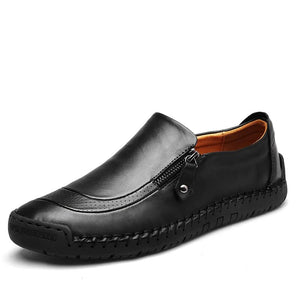 Genuine Leather Men Casual Shoes Luxury Brand 2020 Mens Loafers Moccasins Breathable Slip on Male Driving Shoes Plus Size 38-48