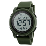 Luxury Waterproof Military Sport Watches Men Silver Steel Digital Quartz Analog Watch Clock Relogios Masculinos Male Gift 2022