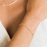 14K Gold Filled Chain Bracelet Handmade Jewelry Boho Charms Bracelets Vintage Anklets for Women Bridesmaid Gift