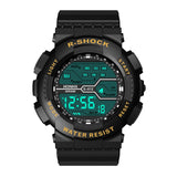 fashion Multifunction Men's Sports Watch LED Digital Watch Big Dial Waterproof Luminous Men Sport Watch Electronic Watches