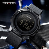 SANDA Brand Men Sport Watch Waterproof Digital Watches Women Luxury LED Electronic Clock Ultrathin Wristwatch Relogio Masculino