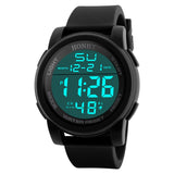 Luxury Waterproof Military Sport Watches Men Silver Steel Digital Quartz Analog Watch Clock Relogios Masculinos Male Gift 2022