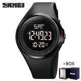 Fashion Men's Watch Countdown Stopwatch Sport Watch Top Brand SKMEI Mens Digital Wristwatches Led Light Electronic Watches Clock