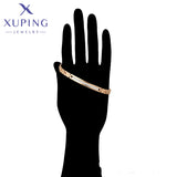 Xuping Jewelry Fashion Stone Charm Gold Color Women‘s’ Hand Bracelets Party Birthay Gift A00857781