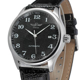 Fashion Winner Top Brand Business Men Automatic Wrist Watches Leather Dress Male Mechanical Calendar Date Clock Montre Homme
