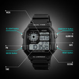 Trendy Famous Military Army Sport Watch Men Top Brand Luxury Electronic LED Digital Wristwatch Male Clock Men Relogio Masculino