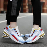 2021 men's autumn breathable sports shoes fashion casual air cushion running shoes young students light and casual