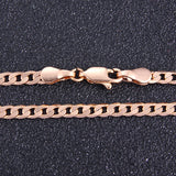 Trendy Plated Multi shape Punk Bracelet Curb Cuban Chain Gold Color Bracelets Bangle For Men Women Jewelry Gifts