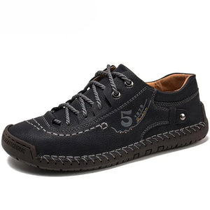 Hot Sale Men's Shoes Genuine Leather Winter Men's Casual Shoes Handmade Mens Driving Shoes Warm Men's Boots Plus Size 39-48