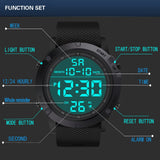 Men Sports Watches Fashion Chronos Countdown Men Waterproof Led Digital Watch Man Military Clock Digital Relogio Masculino