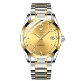 New Business Luxury Automatic Mechanical Wristwatches for Men Clock Waterproof Watch with Calendar Top Brand Relogio Masculino