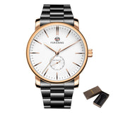 New Luxury FORSINING Watches Stainless Steel Waterproof Mechanical Men&#39;s Wristwatches Big Dial Automatic Watch Men Wrist Watches