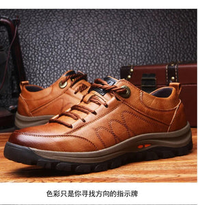 Leather Men Shoes Luxury Brand England Trend Casual Shoes Men Sneakers Italian Breathable Leisure Male Footwear Chaussure Homme
