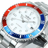 WINNER Official Fashion Military Watches Stainless Steel Mechanical Watch for Men Classic Sport Style Wristwatches Calendar