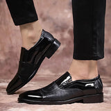 Men's Casual Shoes Comfortable Genuine Leather Dress Shoes High Quality Man Shoes Luxury Brand