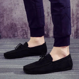 Men Shoes Black Blue Red Loafers Slip on Male Walking Footwear Driving Moccasin Soft Comfortable Casual Shoes Men Sneakers Flats