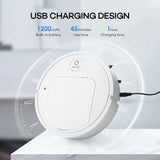 2023 New USB Rechargeable  5-in-1 Robot Vacuum Cleaner Automatic Cleaning Sweeping Machine Wet Mopping Vacuum Cleaners