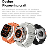 2023 NEW Smart Watch Ultra Series 8 NFC Men Women Smartwatch WirelessCharge Bluetooth Call Fitness Bracelet IOS Android Sport