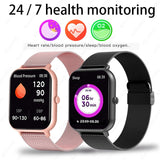For Xiaomi Huawei Samsung 2023 New Smart Watch Men Women Heart Rate Blood Pressure Fitness Tracker Bluetooth Call Smartwatch Man