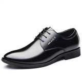 Elegant Men's Dress Shoes 2023 Summer Social Shoes Men's Fashion Elegant Formal Wedding Shoes Men's Set Office Oxford Shoe Men