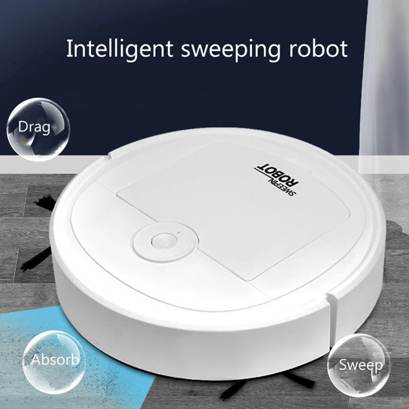 3 In 1 Smart Sweeping Robot Home Mini Sweeper Sweeping Wireless Vacuum ...