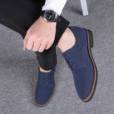 Men Oxfords Suede Leather Dress Shoes Men Casual Shoes Sneakers Luxury Brand Moccasins Loafers Men Classic Flats derby shoes