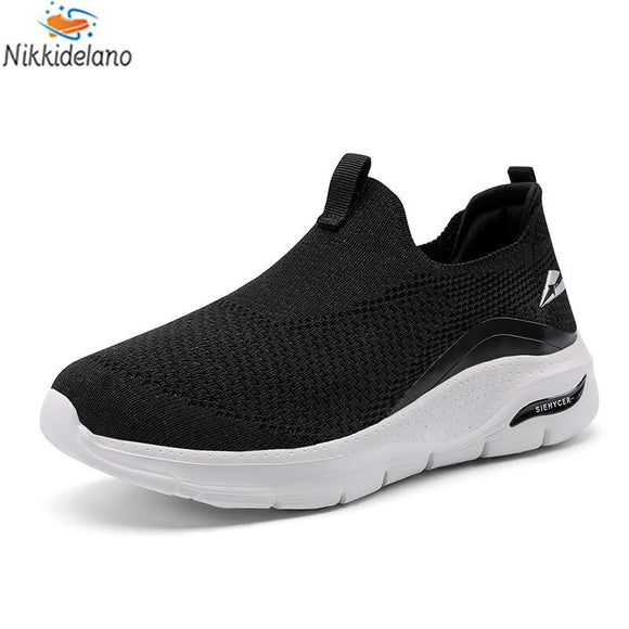 New Men's Sneakers Mesh Breathable Men Summer 2023 High Quality Lightweight Soft Fashion Casual Shoes Man Walking Shoes Big Size