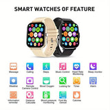 2023 NEW SmartWatch Android Phone 1.83" Color Screen Full Touch Custom Dial Smart Watch Women Bluetooth Call Smart Watch Men