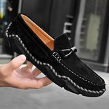 Loafers Shoes Men 2023 Spring Clasicc Comfy Man Flat Moccasin Fashion Shoes Men Slip-on Boat Shoes For Men Casual Shoes