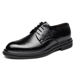 Genuine Leather Shoes Men Business Dress Shoes All-Match Casual Shoes Shock-Absorbing Footwear Wear-Resistant