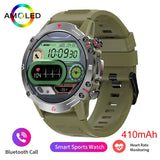 2023 new NFC smart watch men's outdoor sports watch waterproof smart watch fitness 24-hour heart rate blood oxygen monitor is su