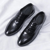 Man Design Shoe Height Increasing Men Wedding Shoes Pointed Toe Male Leather Dress Shoes