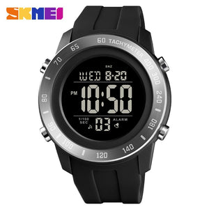 SKMEI 1524 Fashion Waterproof Sport Men Watch Military Chrono Count Down Big Dial Digital Mens Wristwatches Clock montre homme