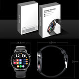 Lige Watch For Men Smart Watch AMOLED HD Screen Body Temperature Detection Ai Smart Voice Smartwatch 2023 Bluetooth Call Clock