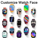 2023 Smart Watch I8 Series Wireless Charging Answer Call Sports Fitness Tracker Custom Dial Smartwatch Men Women For Android IOS
