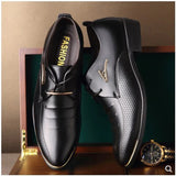 Luxury Men Shoes For Male Pointy Big Size Loafers Brand Leather Mens Formal Man Dress Fashion Oxford Business Design Oxford Shoe