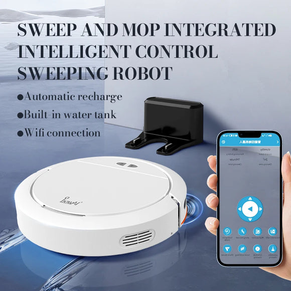 2023 Upgraded Robot Vacuum Cleaner 4000Pa Super Suction Wet and Dry Vacuum Cleaner Home Automatic Charging Vacuum Cleaner Robot