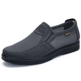 Mesh Breathable Slip-On Shoes for Men Men's Sneakers Male Loafers Tennis 38-48 Soft Lightweight Flats Summer Man Casual Fashion