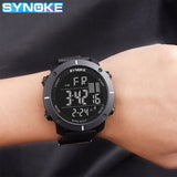 Mens Watch Military Water resistant SYNOKE Sport watch Army LED Digital wrist Stopwatches For Male relogio masculino Watches