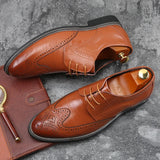 Men Dress Shoes Shadow Patent Leather Luxury Fashion Groom Wedding Shoes Autumn Men Luxury Italian Style Oxford Shoes Big Size